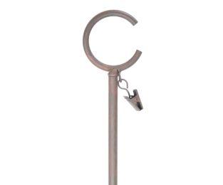 Kirsch 36" Wrought Iron Baton - 777 Rust - Kirsch Wrought Iron, Kirsch Wrought Iron Rings & Accessories