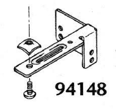 Kirsch Architrac Right Hand End Cap 94148 - Kirsch Architrac - Series 94003, Kirsch Architrac - Series 94004