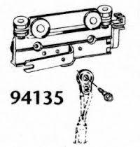 Kirsch Architrac Right Overlap Master - 94135 - Kirsch Architrac - Series 94001, Kirsch Architrac - Series 94004