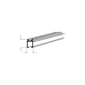 Kirsch Extruded Aluminum Architrac - 94003 Assembled - Kirsch Architrac - Series 94003, Kirsch Assembled Architrac