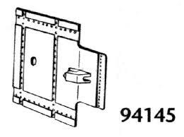 Kirsch Overlap Stiffener 94145 - Kirsch Architrac - Series 94001